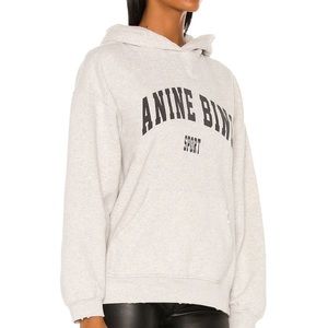 Anine bing sport Harvey Sweatshirt in Heather Grey
